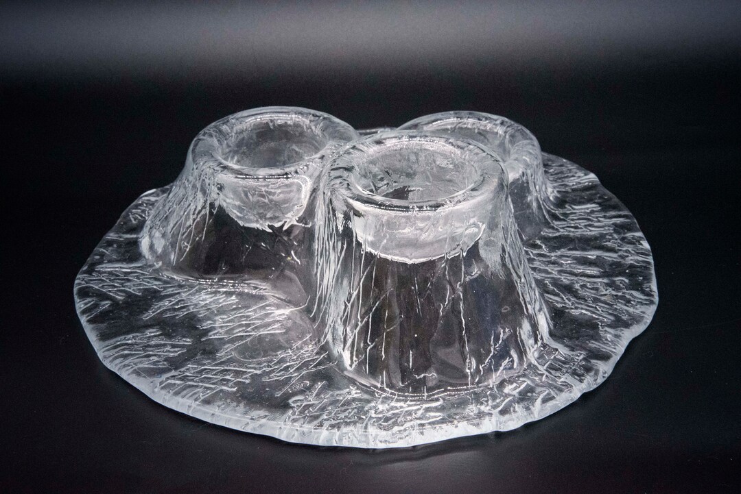 Vintage Muurla Volcano Candle Holder for Tea Candles for 3 Etsy
