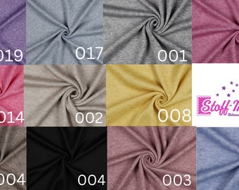 May include: A collection of 10 fabric swatches in various colors, including purple, gray, pink, beige, yellow, black, and blue. Each swatch is labeled with a number.
