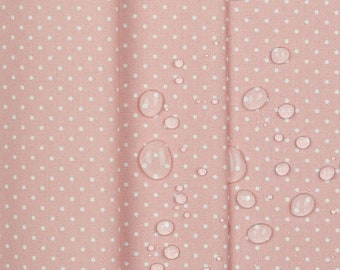 Coated cotton mini dots - 10 colors - sold by the meter for tablecloths, pillowcases, etc.