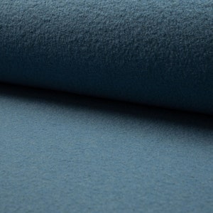 Walkloden 100% virgin wool sold by the metre Blau