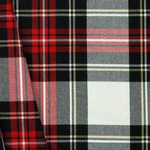 Checks Medium weight viscose blend fabric for skirts, trousers and blazers image 2