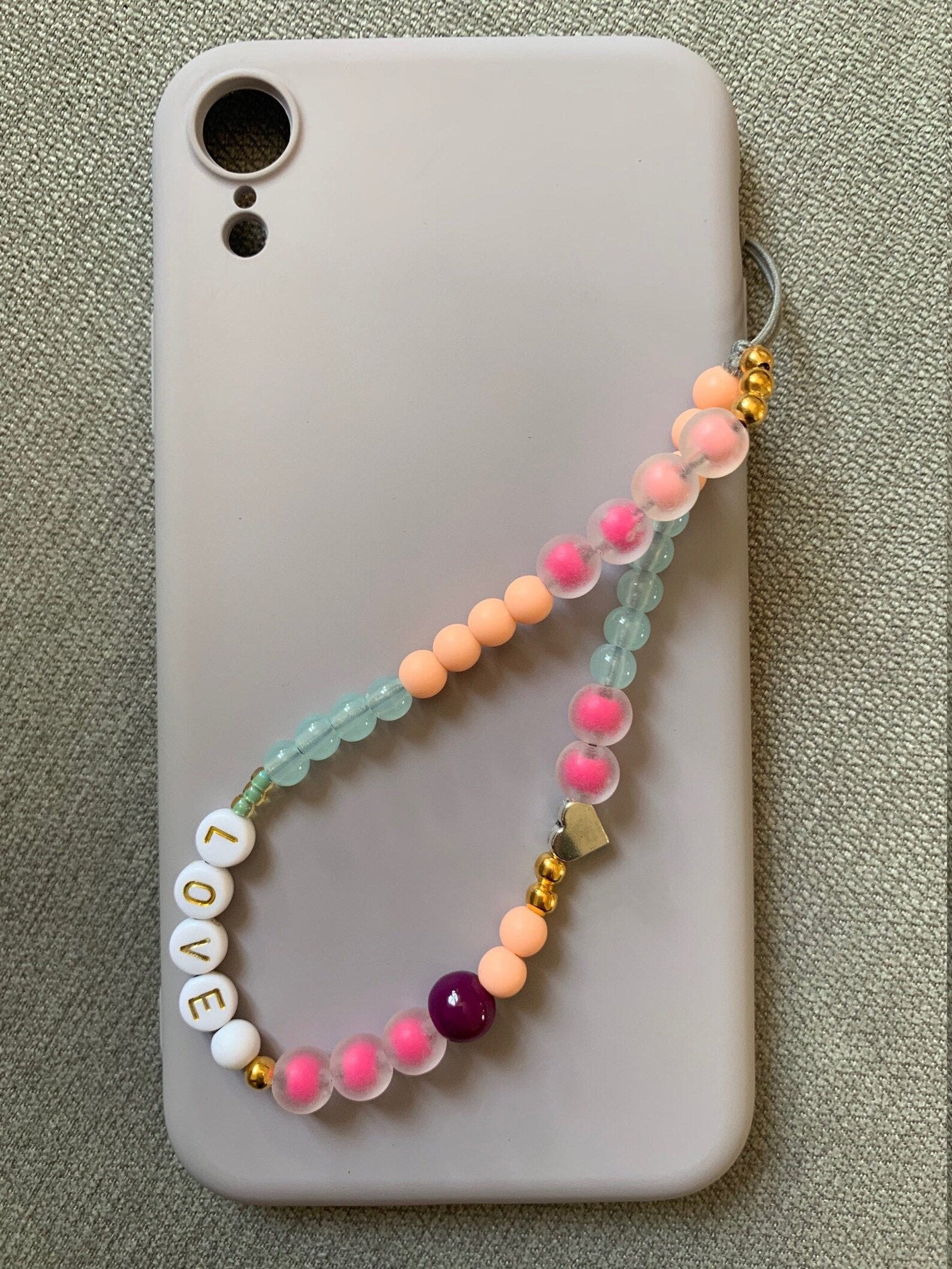 Phone Chain Mobile Phone Chain Beaded Accessories Phone Candy Etsy