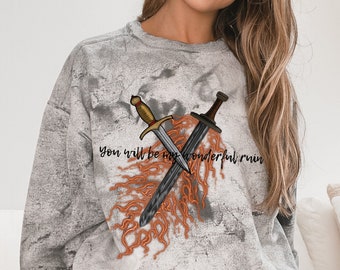 My Wonderful Ruin Color Blast Crewneck Sweatshirt Promised Shadows Merch