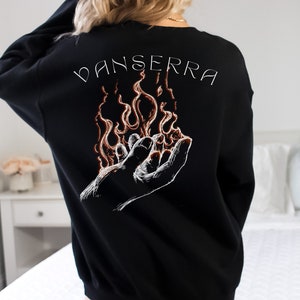 Eris Vanserra Crewneck Sweatshirt SJM Officially Licensed ACOTAR Merch