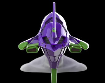 Capacete Cosplay Evangelion 01 arquivo para impressão 3D