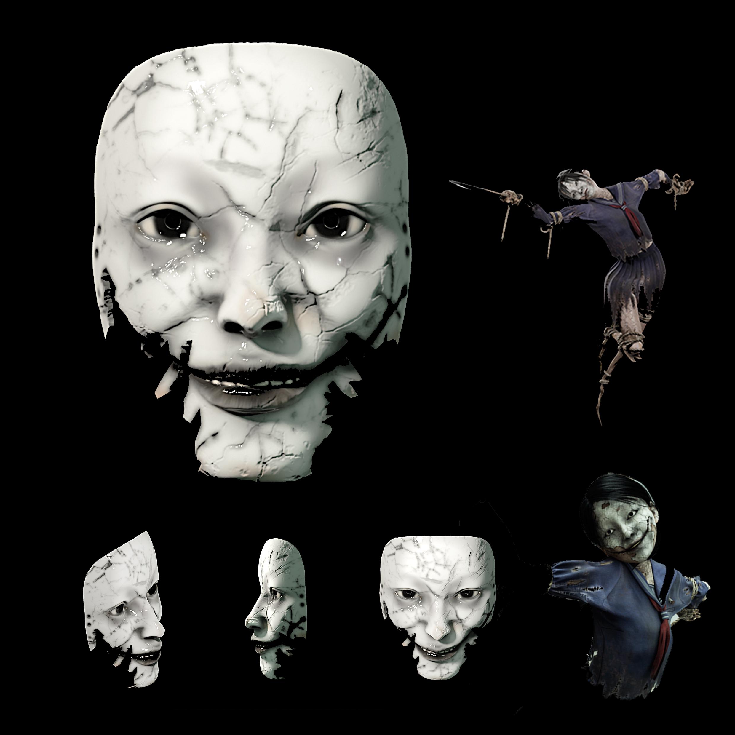 Silent Hill F – Enermy Ayakakashi Mask - Etsy