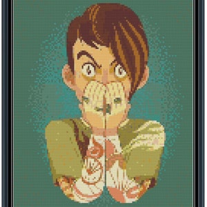 Stefon (Saturday Night Live) Cross Stitch Pattern