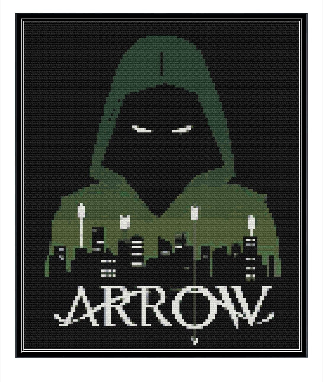 Arrow - Minimalist Cross Stitch Pattern - Etsy