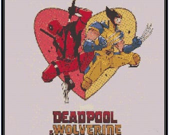 Deadpool x Wolverine Serce