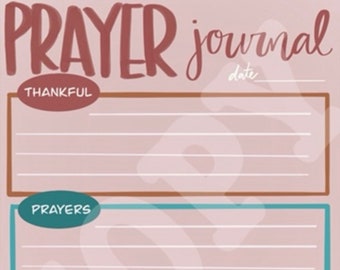 Digital Prayer Journal