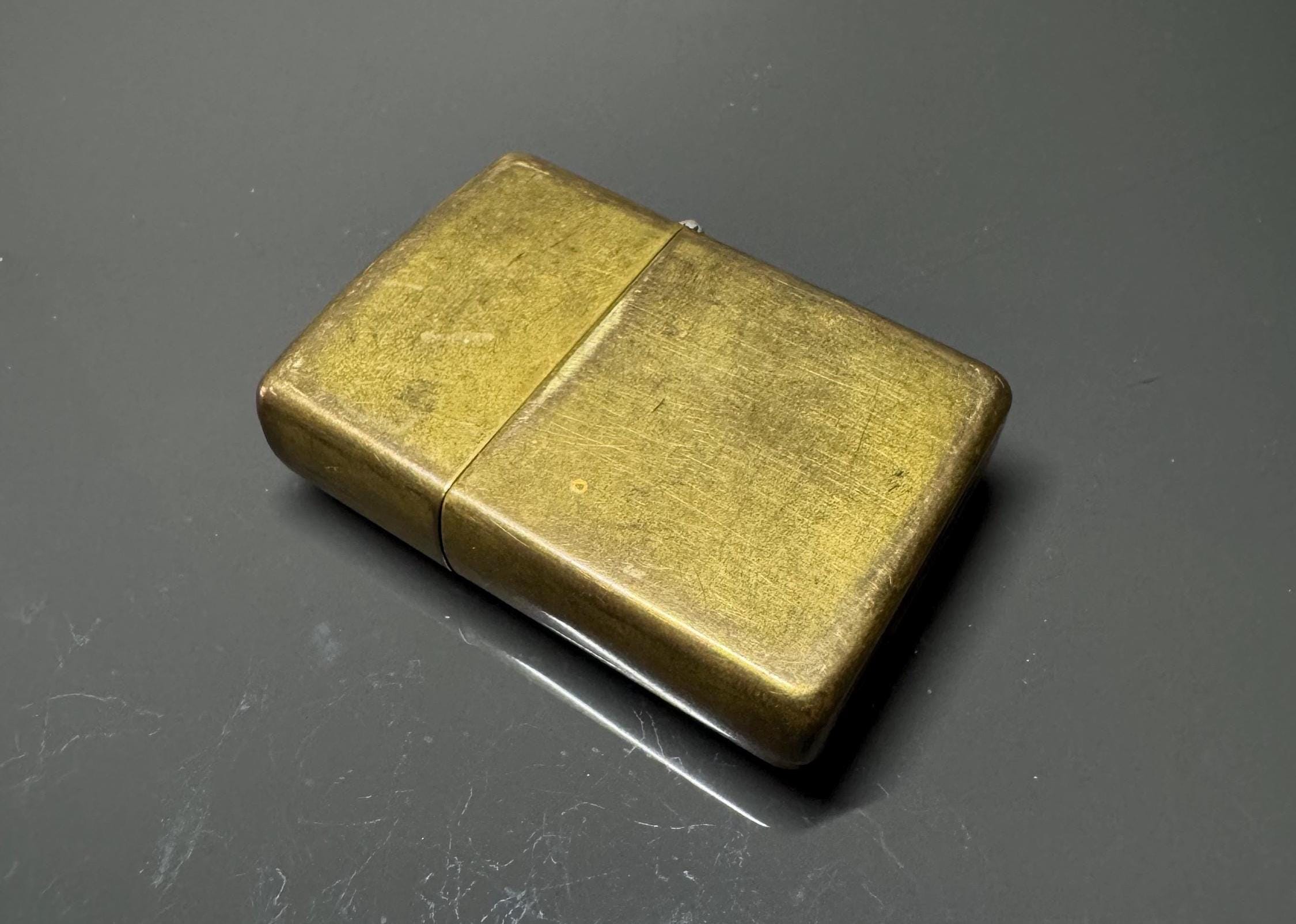 Vintage Zippo Brass 1991 Lighter. - Etsy
