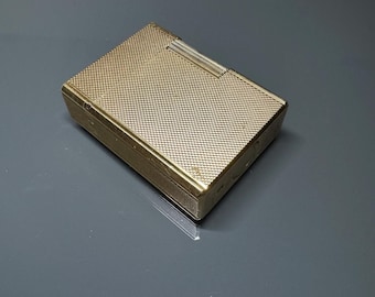 デュポン ライター フランス製 1950年 炎調節可能 金メッキ
