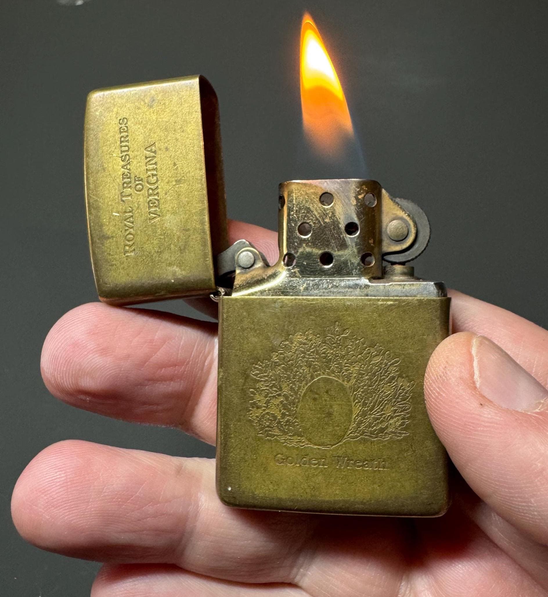 Vintage Zippo Brass 1991 Lighter. - Etsy