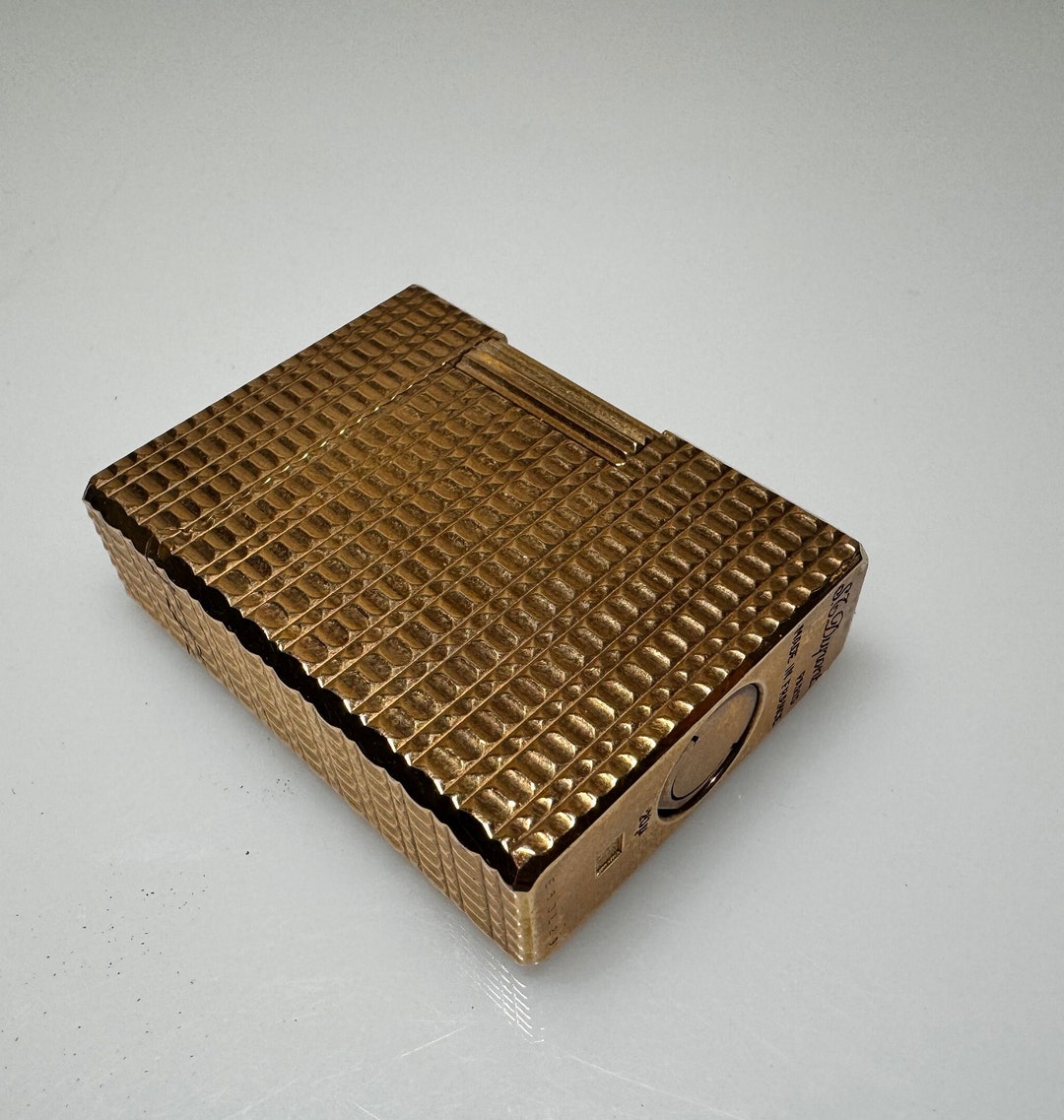 北 欧様専用美品】S.T.Dupont briquet de pocheld Briquet ST