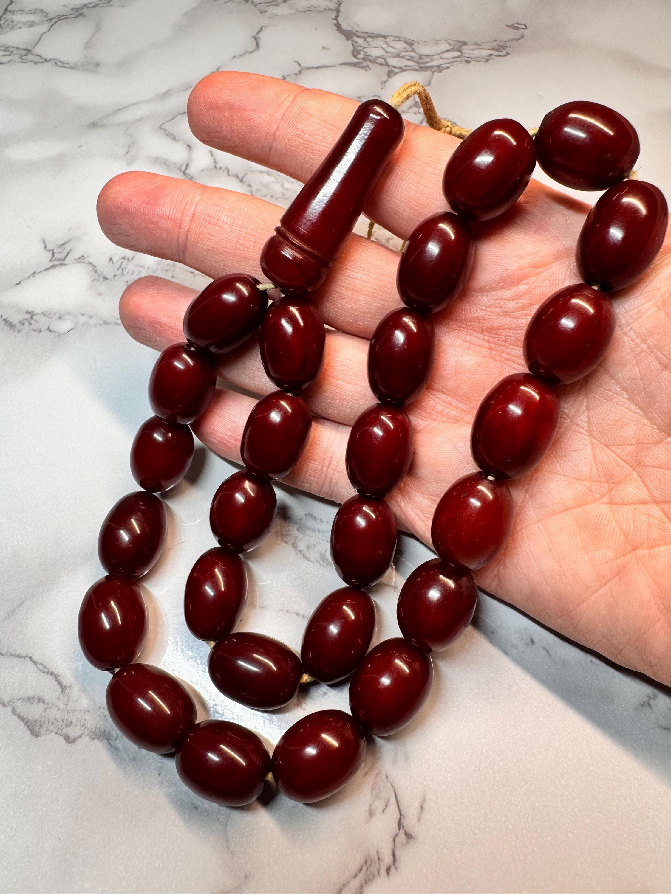 Faturan Cherry Amber Earrings Antique 