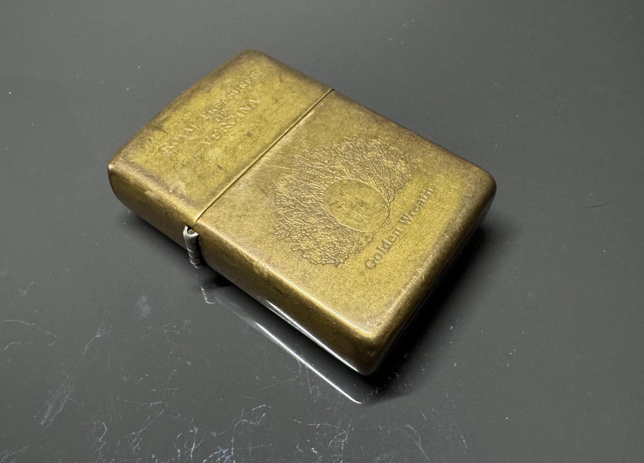Vintage Zippo Brass 1991 Lighter. - Etsy