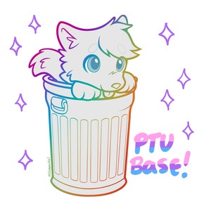 Pelzigen trash pay, um pelzigen fursona Ausmalgrund zu benutzen
