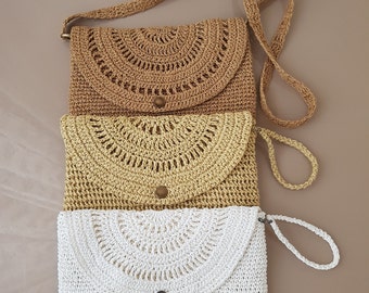 Handmade Crochet Bag - Shoulder or Handbag