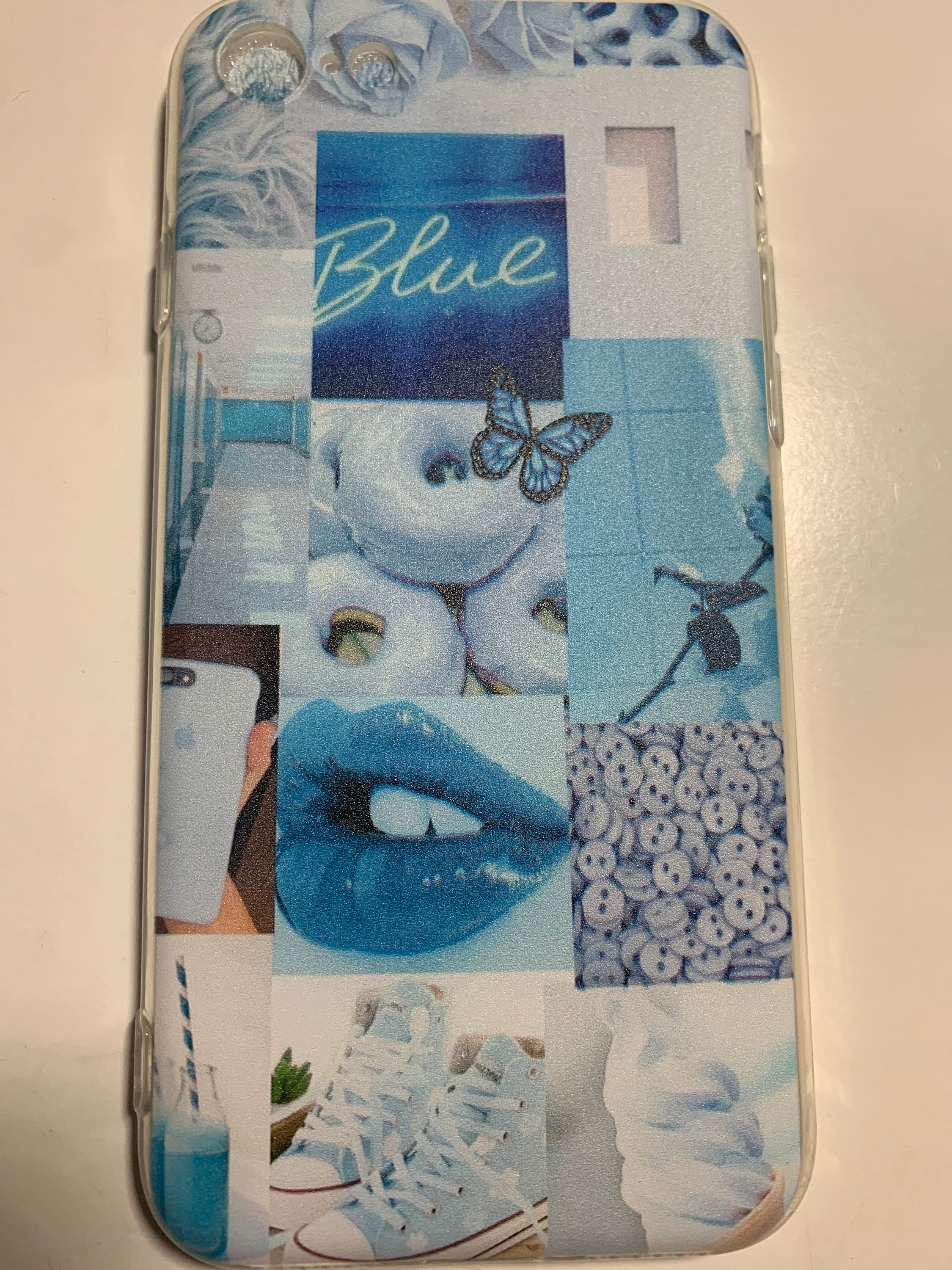 Light Blue Asthetic Phone Case Etsy UK