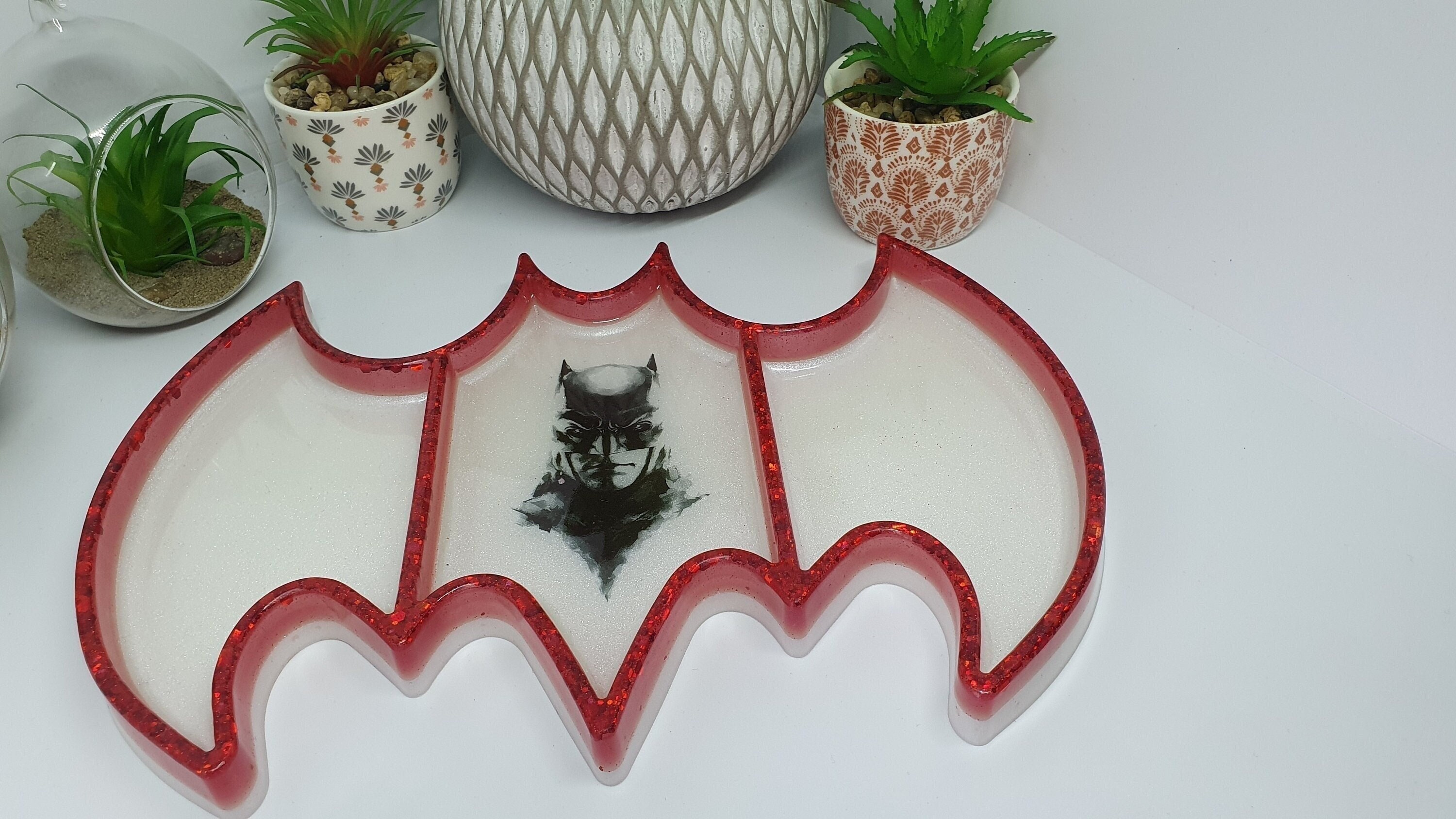 Plateau à Compartiment en Résine