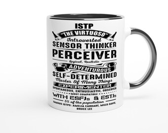 ISTP - Meyer Briggs Personality Type Test Conversation Piece MBTI INTROVERT Gift Ceramic Mug