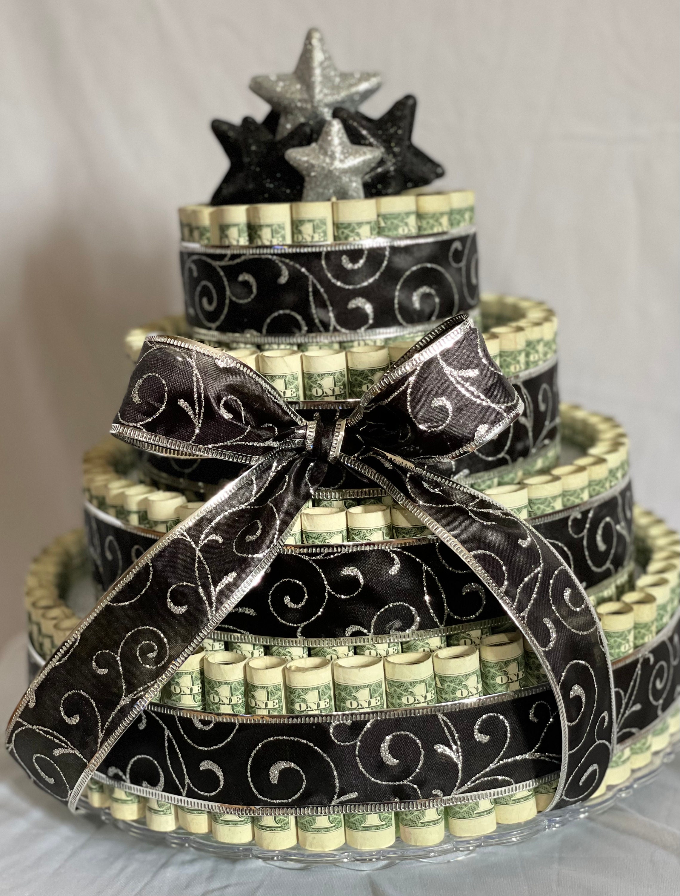 Money Cake Surprise REAL CASH Etsy