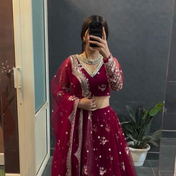 Bollywood Lehenga choli pour femmes designer mariage indien lehenga choli party porter prêt à porter lehenga demoiselles d’honneur lehenga chaniya choli