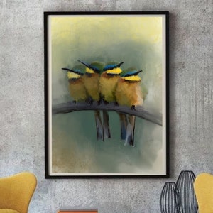 Bee-eater quartet