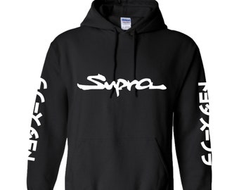 Sudadera con capucha personalizada Supra / Sudadera con capucha Supra / Sudadera personalizada Supra / Supra en japonés / Supra / Speed Racer