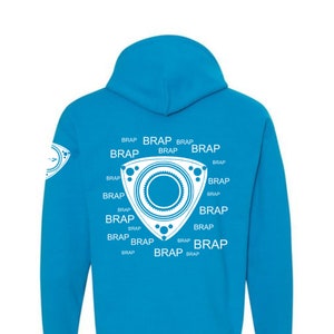 RX7 Rotary Brap Splatter Custom Sweatshirt | Rotary Powered Sweatshirt Hoodie | Custom Mazda RX7 Sweatshirt | Mazda | Rotary Engine | Rx-7