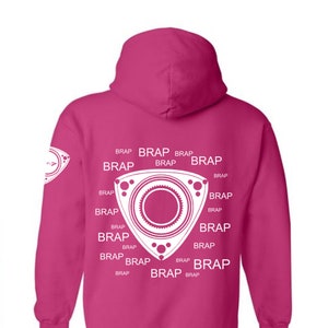 RX7 Rotary Brap Splatter Custom Sweatshirt | Rotary Powered Sweatshirt Hoodie | Custom Mazda RX7 Sweatshirt | Mazda | Rotary Engine | Rx-7