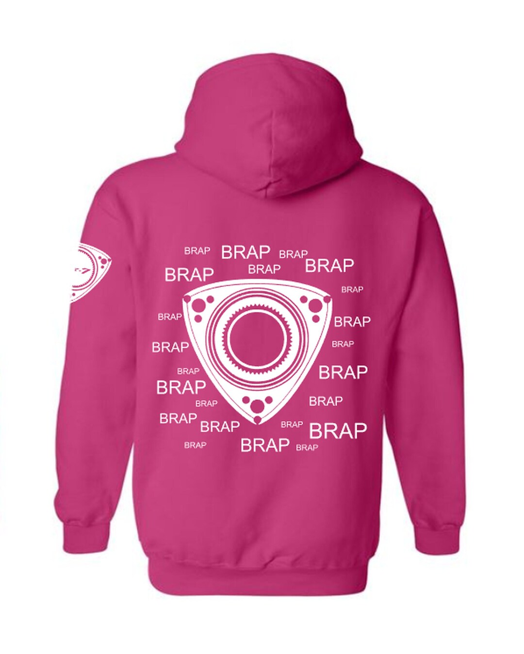 RX7 Rotary Brap Splatter Custom Sweatshirt Rotary Powered Sweatshirt ...
