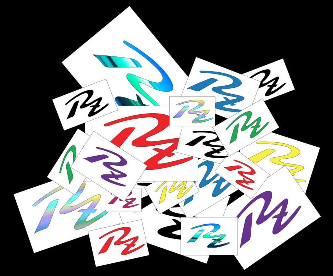 RZ Vinyl Decal | Type RZ | Racing Zone Vinyl Sticker for Car Laptop ...