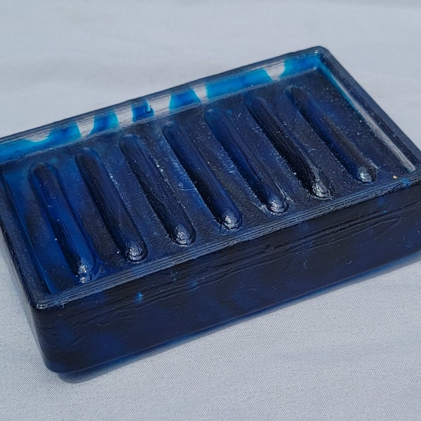 Blue Soap Dish Etsy