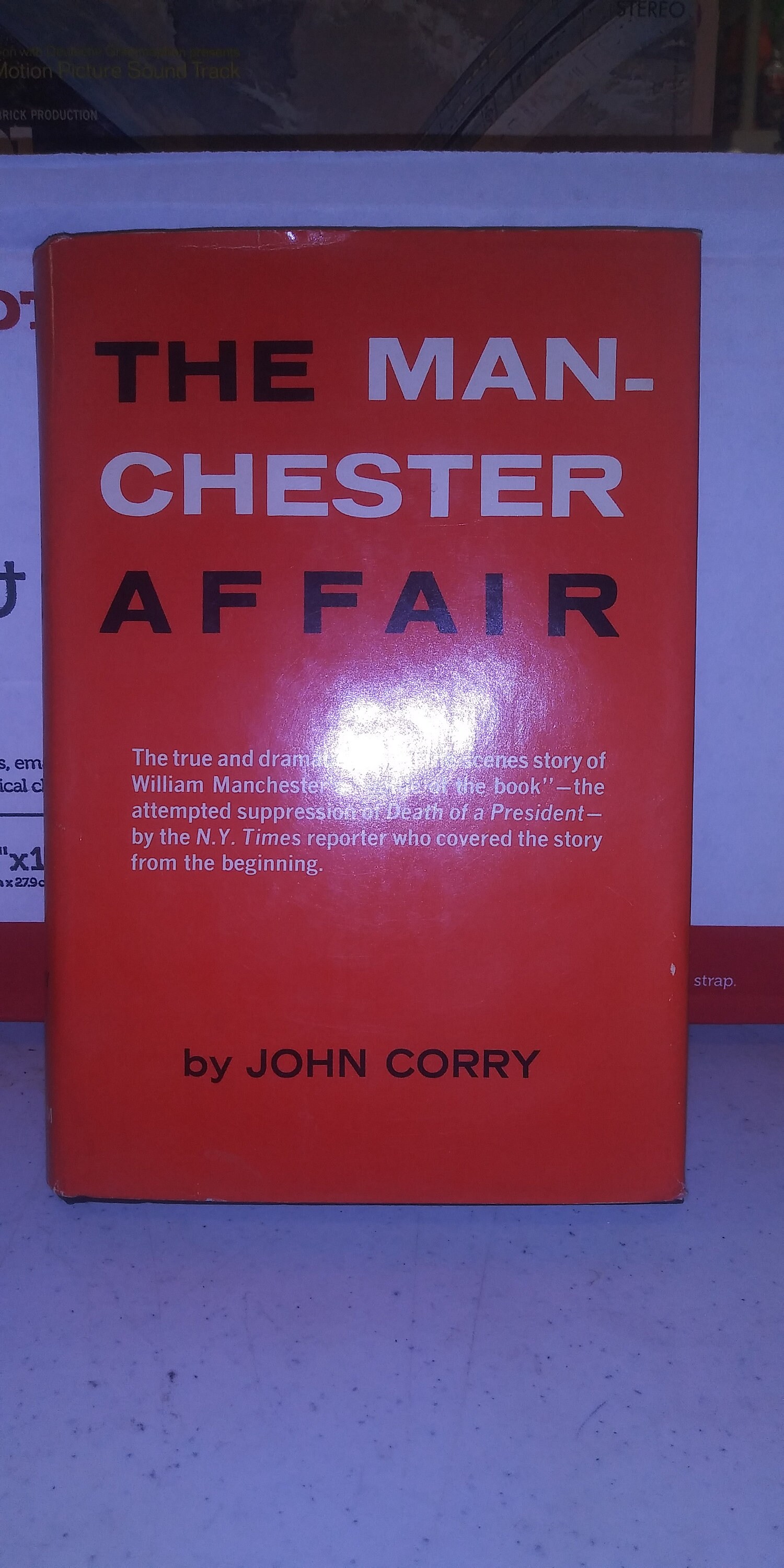 The Manchester Affair By John Corry Book Club Edition | Etsy