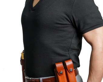 Kabura K060 Miami Vice pozioma na ramię do pistoletu Colt 1911