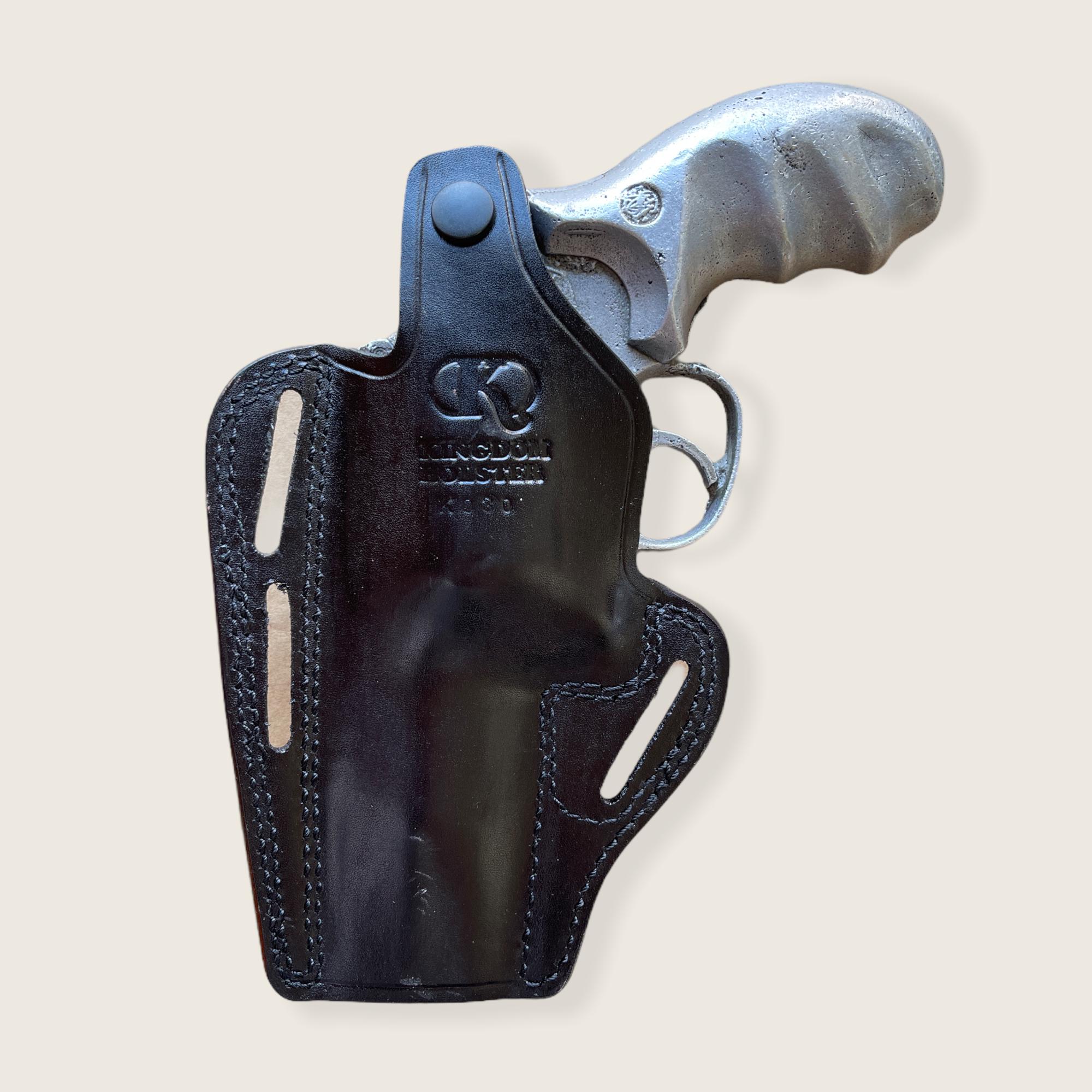 K030 パンケーキレザーホルスター サムブレイク 右利き用 357 マグナム