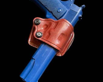 K039 Yaqui Slide Belt Holster RH Fits Colt 1911 Handmade!