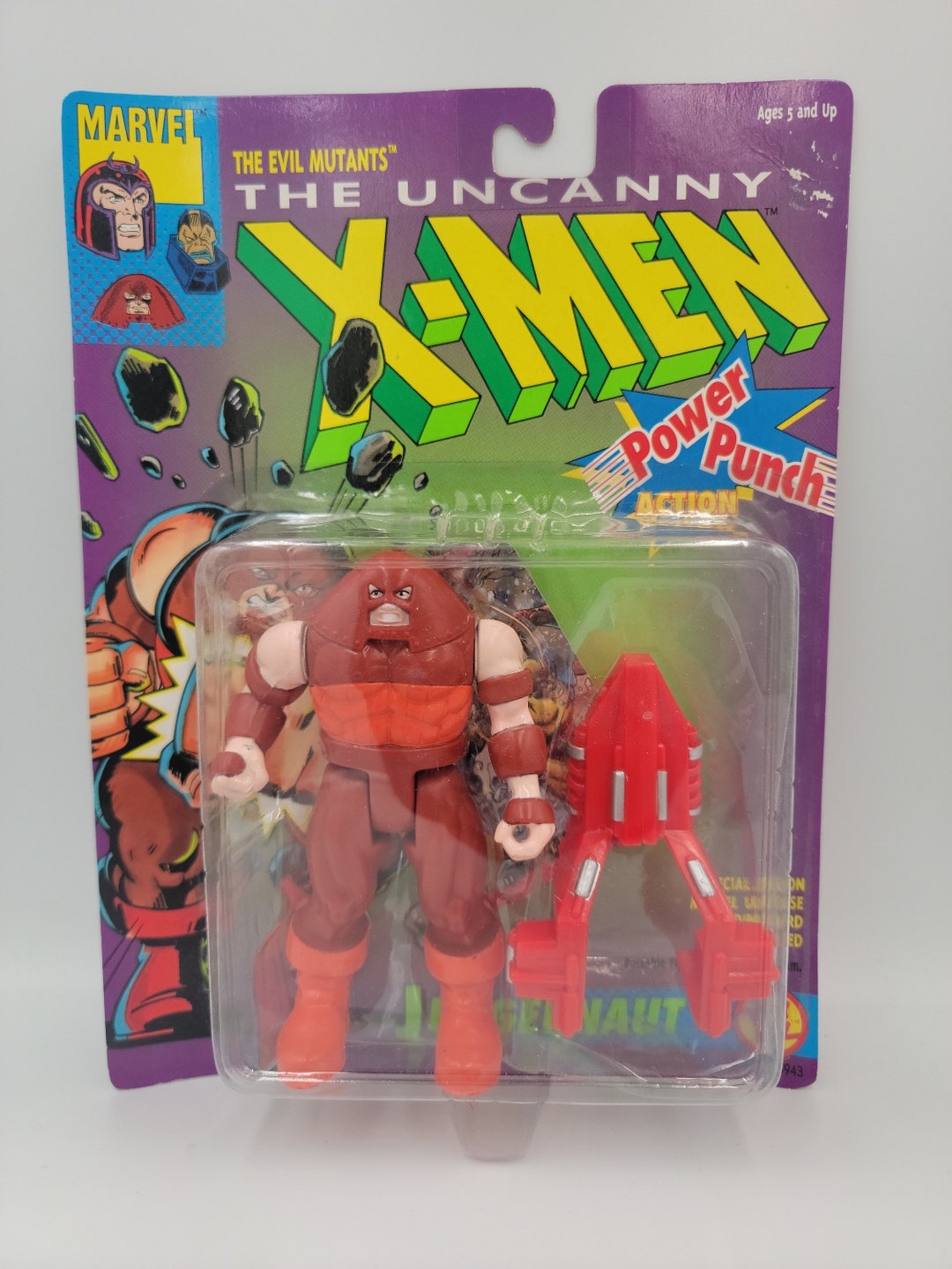 Vintage XMEN JUGGERNAUT Action Figure Toy Biz 1991 4.75 Etsy