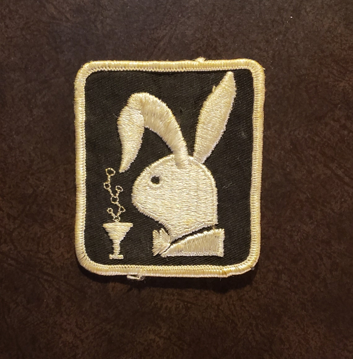 Vintage Authentic 1970's sew on Patches Playboy Bunny