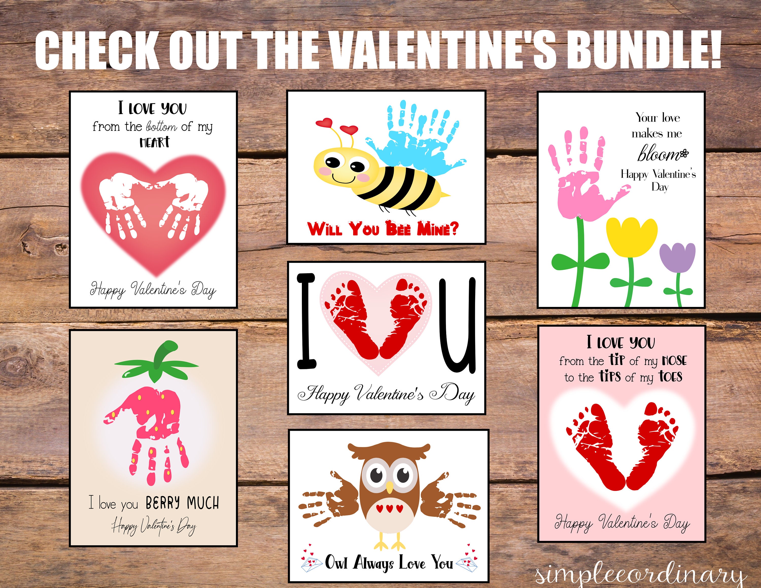 From the Bottom of My Heart Handprint Crafts, Valentine's Day Crafts ...