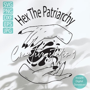 Witchcraft hands Svg, Png, Eps, Pro Choice , Feminist Svg, Womens Right, Reproductive Rights Feminist,  Instant Download
