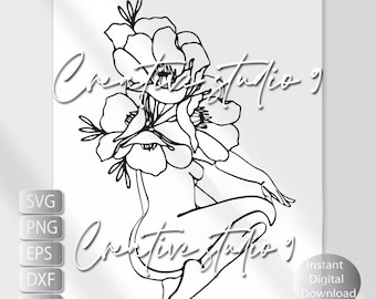 Body Positive Svg, Png, Eps, Dxf, Jpg  Curvy Girl, Full Figured Woman, Plus Size Woman Svg, Png, Eps, Dxf, Jpg,Instant Digital down Download