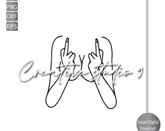 Woman Big Boobs Middle finger SVG, PNG, EPS, Cut File | feminist Svg | Woman Power Svg | Womens Rights Svg | Digital Download | Cricut