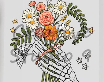 Floral Skull , Skeletons Skulls Svg, Png, eps, Dxf, Jpg ,  Skeleton Clipart Cut Files, Skull Files for Cricut, Instant digital Download