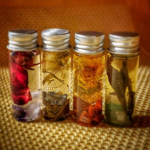 Intention Oils 4 pack- Love, Money, Health, Ancestor
