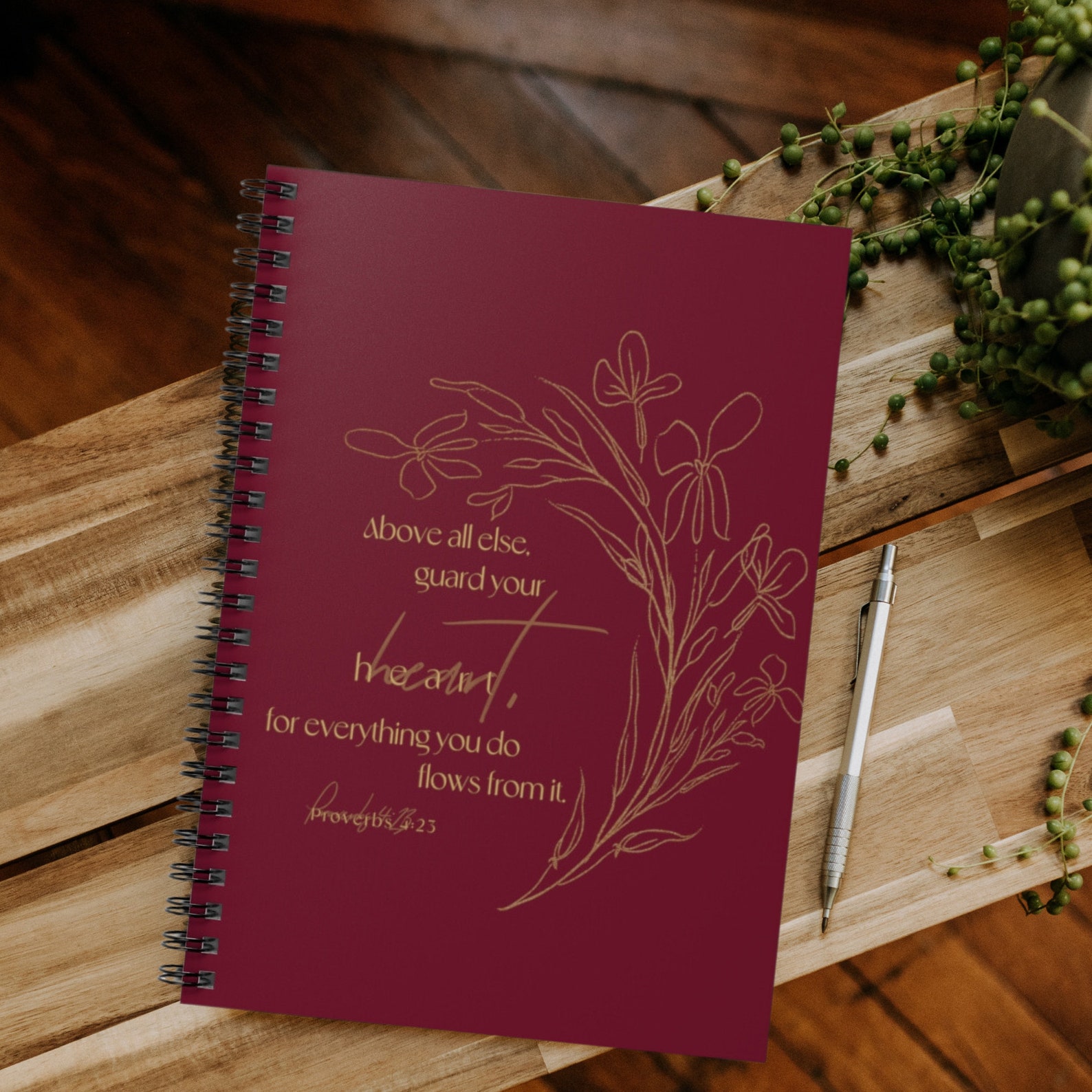 Spiral Notebook Christian Notebook Planner Catholic Evening Prayer ...