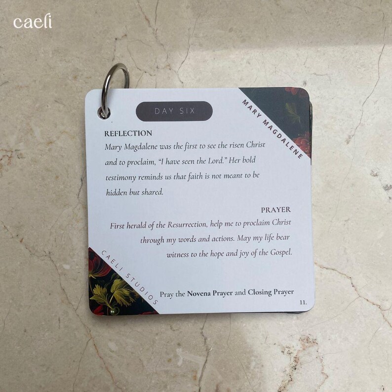 Mary Magdalene Printable Prayer Booklet 9-day Digital Catholic Prayers ...