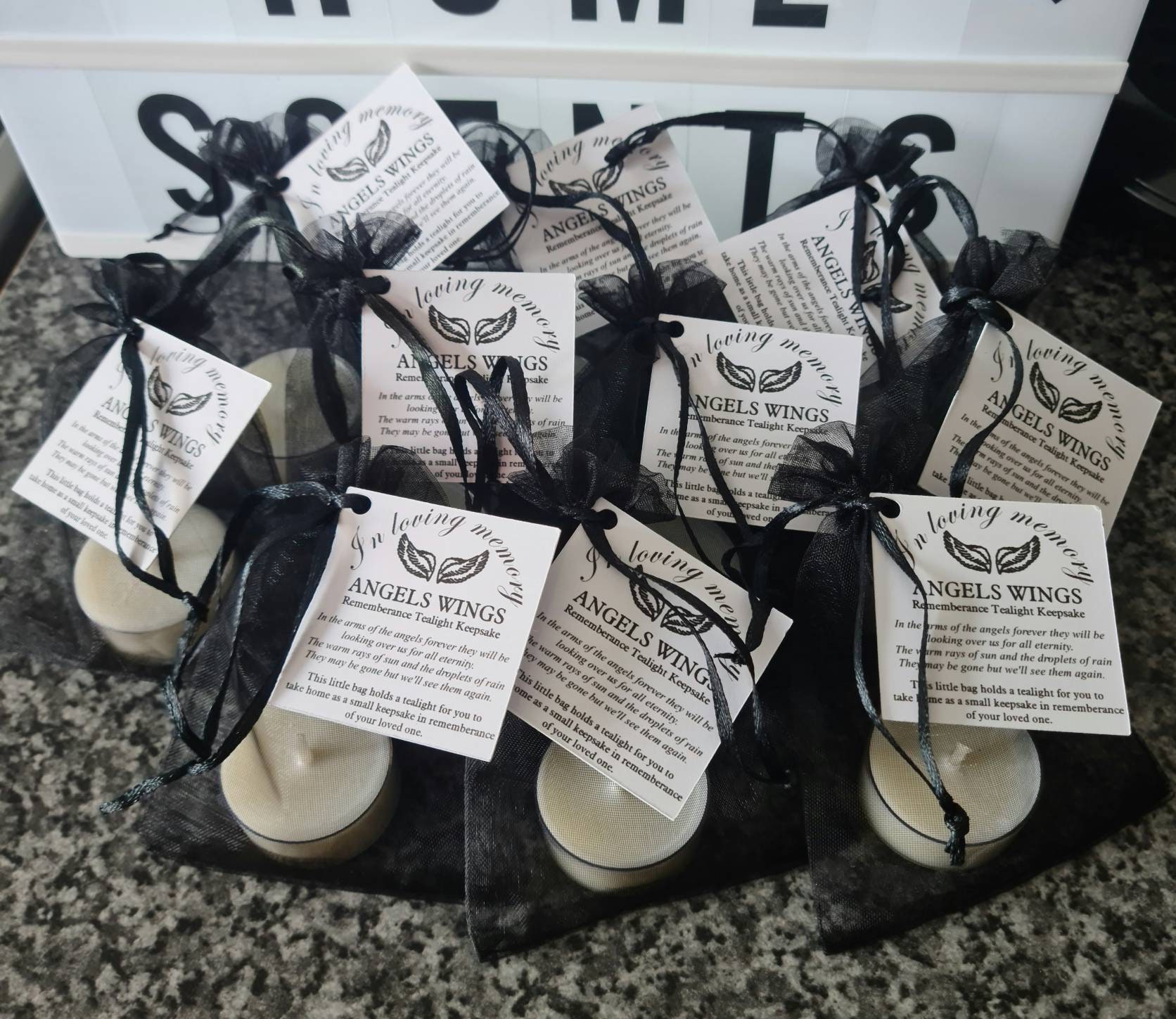 Funeral/wake Tealight Favours Etsy UK