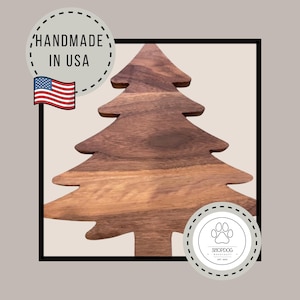 Handmade Wooden Christmas Tree, Rustic Holiday Decor